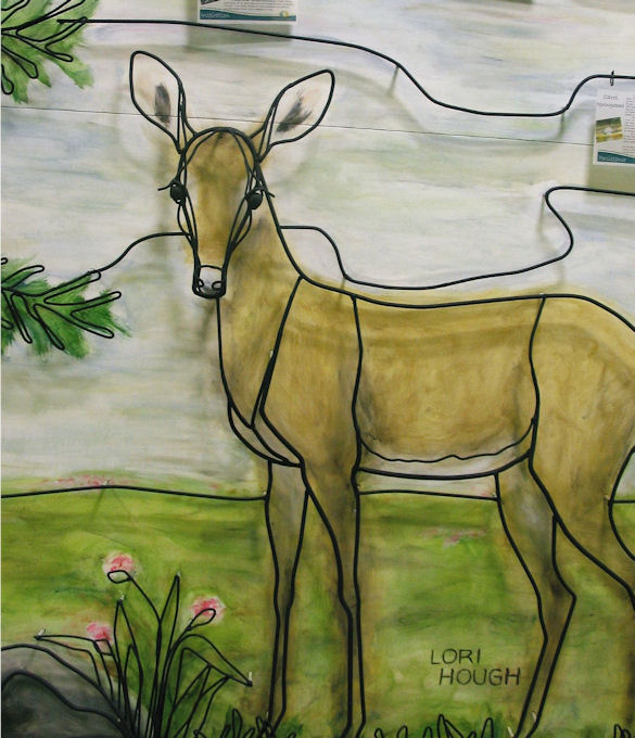 Story Board Mural Deer